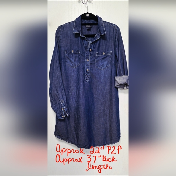 Sleeve Denim Shirt Lucky Brand Jean Dress Lucky Brand Denim Embroidered Flower Dress Sleeve Denim Shirt Lucky Brand Jean Dress Lucky Brand Denim Embroidered Flower Dress